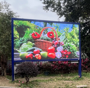  Parede de vídeo LED impermeável fixa externa P4 