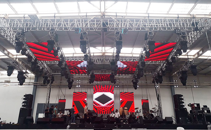 A classificação do display LED?