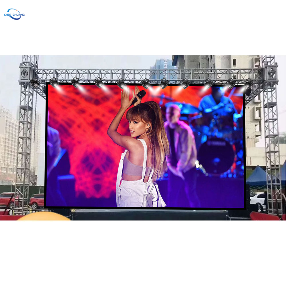 Tela LED de aluguel de alta atualiza&ccedil;&atilde;o para eventos ao vivo